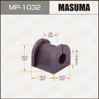 Втулка стабилизатора заднего Mitsubishi Outlander (03-09) (Кратно 2 шт) MASUMA MP1032 (фото 1)