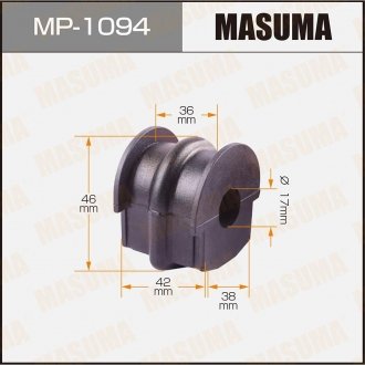 Втулка стабилизатора заднего Nissan Teana (08-13) (Кратно 2 шт) MASUMA MP1094 (фото 1)