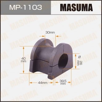 Втулка стабилизатора заднего Mitsubishi Pajero (06-) (Кратно 2 шт) Masu MASUMA MP1103 (фото 1)