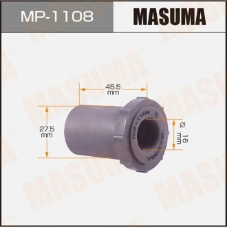 Втулка рессорная нижняя Mitsubishi L200 (05-) (Кратно 2 шт) MASUMA MP1108 (фото 1)