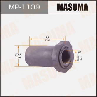 Втулка рессорная верхняя Mitsubishi L200 (05-) (Кратно 2 шт) MASUMA MP1109 (фото 1)