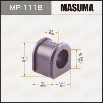 Втулка стабилизатора заднего Mazda 3 (06-13) (Кратно 2 шт) MASUMA MP1118 (фото 1)