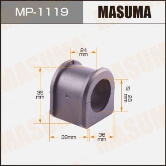 Втулка стабилизатора переднего Mazda 3 (06-13) (Кратно 2 шт) MASUMA MP1119 (фото 1)
