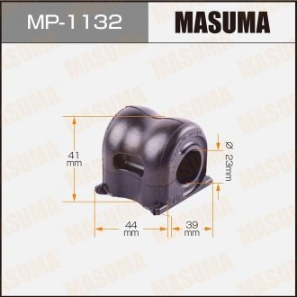 Втулка стабилизатора переднего Honda CR-V (13-) (Кратно 2 шт) MASUMA MP1132 (фото 1)