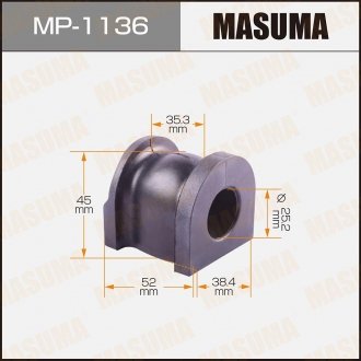 Втулка стабилизатора заднего Honda Pilot (09-15) (Кратно 2 шт) MASUMA MP1136 (фото 1)