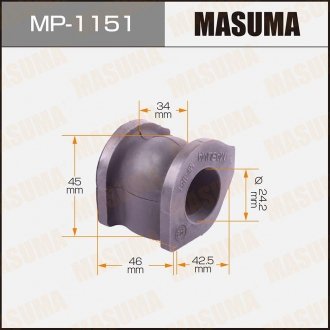 Втулка стабилизатора переднего Honda Civic (05-) (Кратно 2 шт) MASUMA MP1151