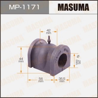 Втулка стабилизатора переднего Honda HR-V (00-06) (Кратно 2 шт) MASUMA MP1171