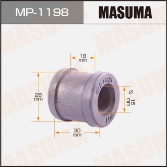 Втулка стабилизатора заднего Toyota Land Cruiser (07-) (Кратно 2 шт) Ma MASUMA MP1198
