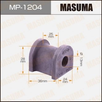 Втулка стабилизатора заднего Honda CR-V (-01) (Кратно 2 шт) MASUMA MP1204 (фото 1)