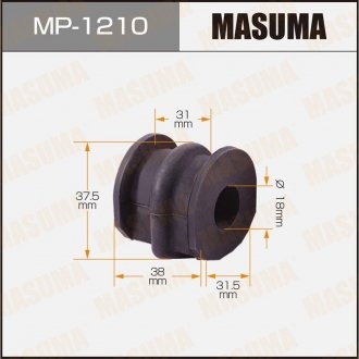 Втулка стабилизатора переднего Nissan Micra (10-13) (Кратно 2 шт) MASUMA MP1210