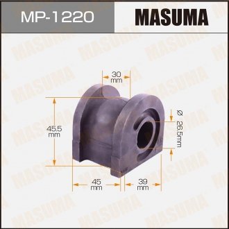 Втулка стабилизатора переднего Honda Accord (09-) (Кратно 2 шт) MASUMA MP1220 (фото 1)