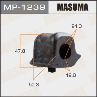 Втулка стабилизатора переднего Lexus NX 200 (14-) MASUMA MP1239 (фото 1)