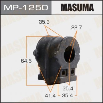 Втулка стабилизатора передняя Teana L33R 14- пер MASUMA MP1250