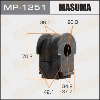 Втулка стабилизатора задняя Altima L33 12-,Teana L33R 14- зад MASUMA MP1251 (фото 1)