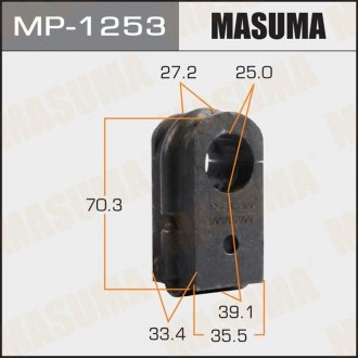 Втулка стабилизатора переднего Nissan Murano (04-08) (Кратно 2 шт) Masu MASUMA MP1253 (фото 1)