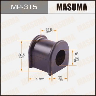 Втулка стабилизатора заднего Toyota Land Cruiser (-07) (Кратно 2 шт) MASUMA MP315 (фото 1)