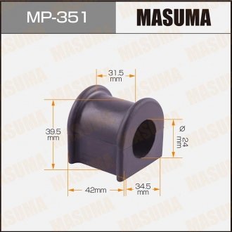 Втулка стабилизатора заднего Toyota Land Cruiser (-07) (Кратно 2 шт) Mas MASUMA MP351 (фото 1)