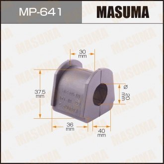 Втулка стабилизатора заднего Mitsubishi Pajero (-00) (Кратно 2 шт) Masum MASUMA MP641 (фото 1)