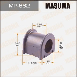 Втулка стабилизатора переднего Lexus ES 350 (06-) (Кратно 2 шт) MASUMA MP662 (фото 1)