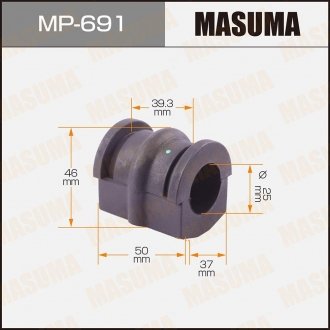 Втулка стабилизатора переднего Nissan X-Trail (00-07) (Кратно 2 шт) Masu MASUMA MP691 (фото 1)