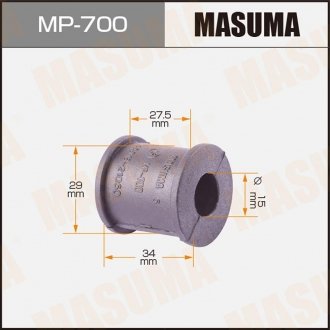 Втулка стабилизатора заднего Toyota Camry (04-06) (Кратно 2 шт) MASUMA MP700