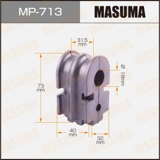 Втулка стабилизатора переднего Nissan Micra (02-07), Tida (15-) (Кратно 2 шт) (M MASUMA MP713
