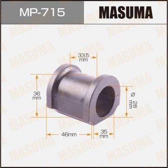 Втулка стабилизатора переднего Honda CR-V (02-06), FR-V (05-09) (Кратно 2 шт) (M MASUMA MP715
