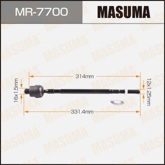 Рулевая тяга C51-53 91- MASUMA MR7700