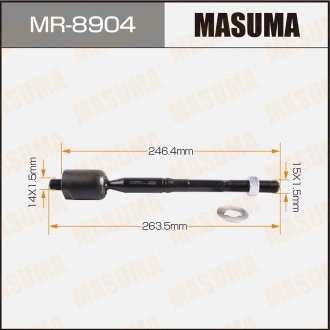 Тяга рулевая MASUMA MR8904 (фото 1)