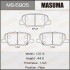 Фото автозапчастини колодки гальмівні задн Mazda 6 (12-16)/ Mitsubishi ASX (12-14), Outlander (12-) (MS-5905) MASUMA MS5905 (фото 1)