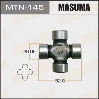 Фото автозапчасти крестовина карданного вала 20.06x52.8 MASUMA MTN145