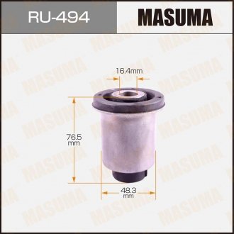 Сайлентблок переднього важеля (знизу/спереду) Pajero 00- MASUMA RU494 (фото 1)
