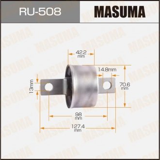 Сайлентблок заднего продольного рычага Mitsubishi ASX (10-), Lancer (07-), Outla MASUMA RU508
