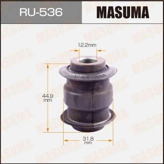 Сайлентблок заднего поперечного рычага Nissan Almera (00-12) MASUMA RU536 (фото 1)