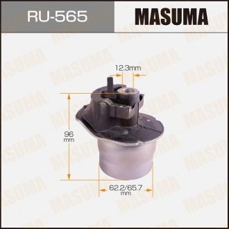 Сайлентблок задней балки Toyota Corolla (00-06) MASUMA RU565