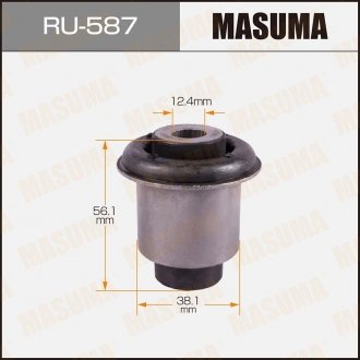 Сайлентблок переднего нижнего рычага задний Honda Accord (02-13) MASUMA RU587 (фото 1)