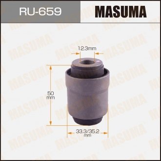 Сайлентблок заднего поперечного рычага Nissan Murano (08-14), Pathfinder (14-) (MASUMA RU659 (фото 1)