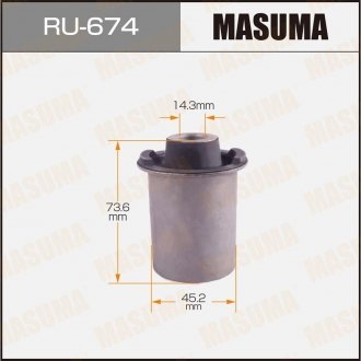 Сайлентблок заднего верхнего рычага Nissan Pathfinder (05-) MASUMA RU674