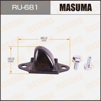 Фото автозапчасти отбойник передн верхн Mitsubishi PAJERO SPORT, L200 / KH8W, KB4T MASUMA RU681