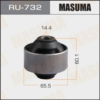 Сайлентблок переднего нижнего рычага задний Suzuki Grand Vitara (05-) MA MASUMA RU732 (фото 1)