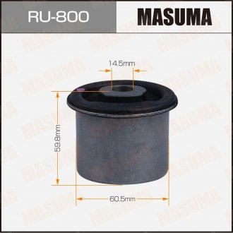 Фото автозапчасти сайлентблок (RU-800) MASUMA RU800