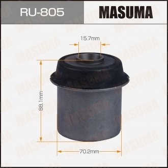 Фото автозапчастини сайлентблок задн MASUMA RU805