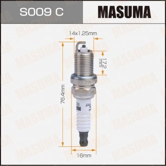 Фото автозапчасти свеча зажигания NICKEL BKR5EY-11 (2355) MASUMA S009C