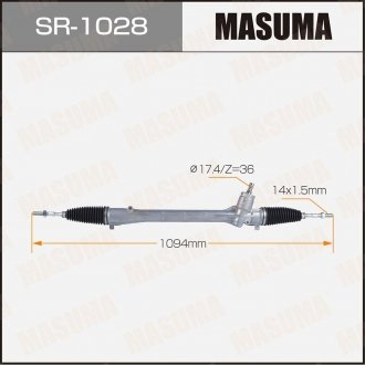 Фото автозапчасти рейка рулевая CT200H / ZWA10L MASUMA SR1028