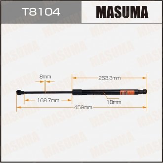 Фото автозапчасти амортизатор багажника L=459mm MASUMA T8104