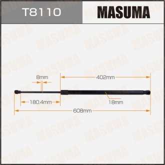 Фото автозапчасти амортизатор багажника L=608mm MASUMA T8110