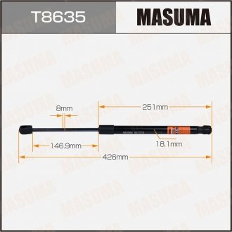 Амортизатор багажника L=426mm MASUMA T8635 (фото 1)