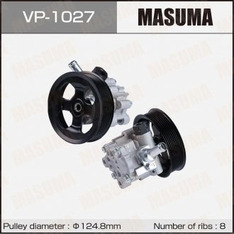 Фото автозапчастини насос гидроусилителя руля TOYOTA LAND CRUISER, LX570 / URJ202L, URJ201L / 1URFE, MASUMA VP1027