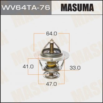 Термостат Land Cruiser HD80 4.2TD 90- MASUMA WV64TA76