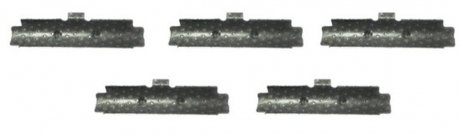 Комплект рычажных втулок суппорта тормозного металл KNORR все SB6… SB7… SN6… SN7… CKSK15 5шт в комплекте с тефлоновым покрытием (14563TTT, K0019, SB 6…, SB 7…, SN 6…, SN 7…) MAY 6014-01 (фото 1)